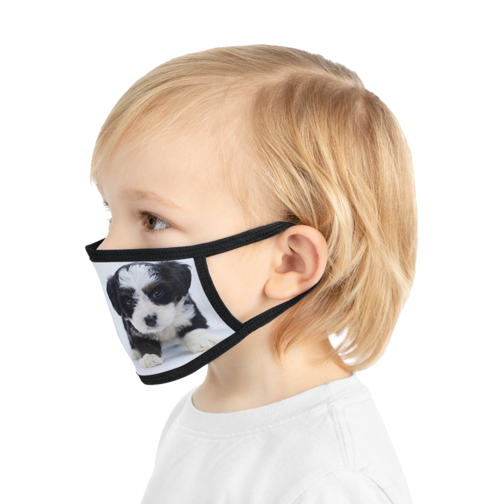 Kid's Face Mask Twin puppies (8534807609663)