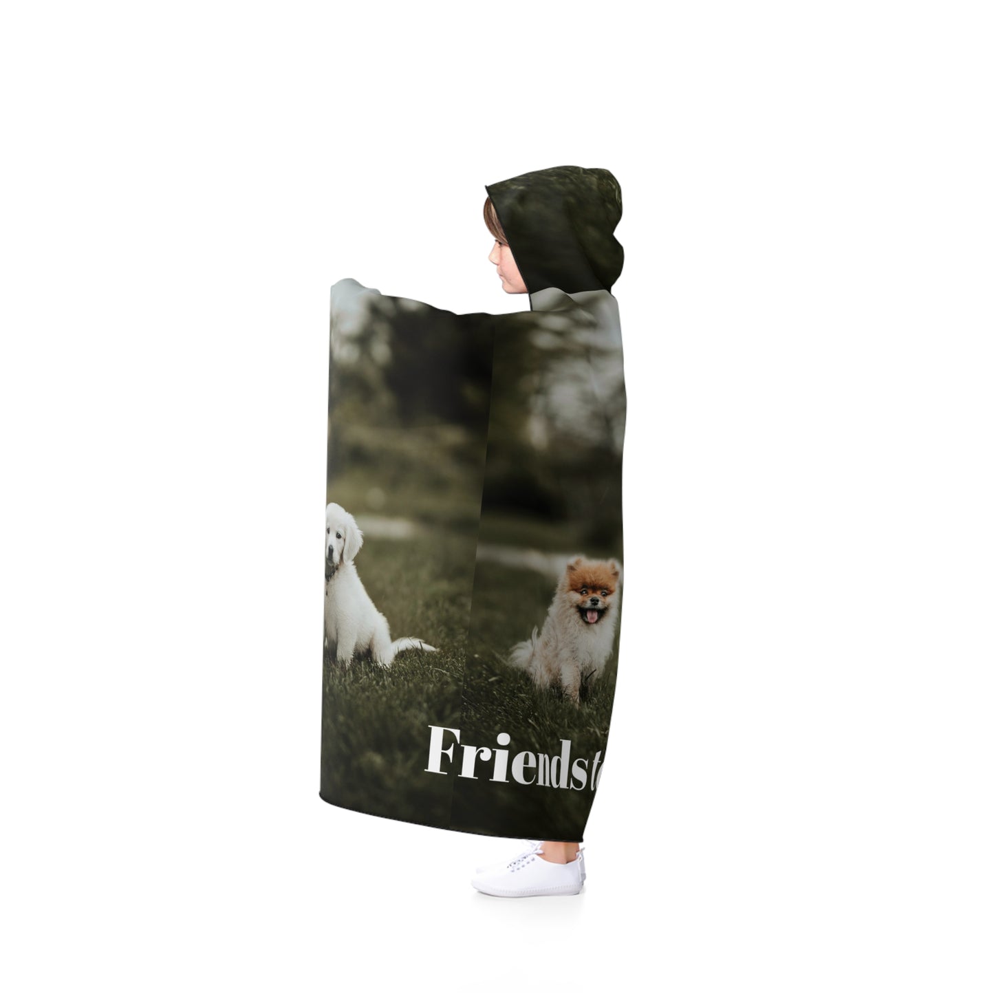 Hooded Blanket Friends to the end (8534827270463)