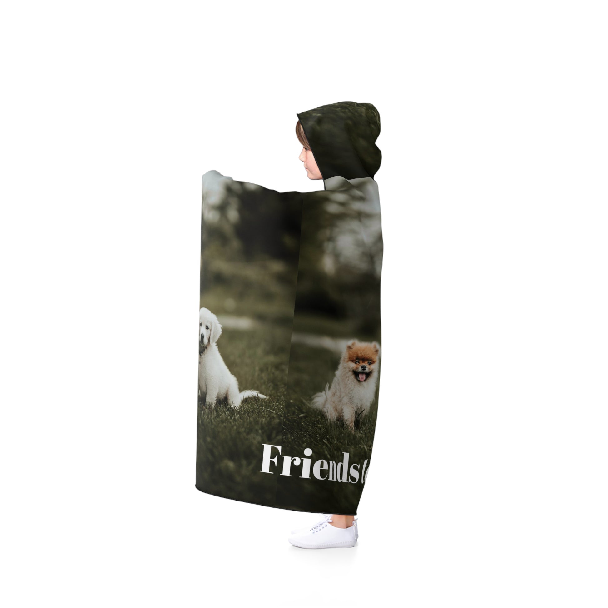 Hooded Blanket Friends to the end (8534827270463)