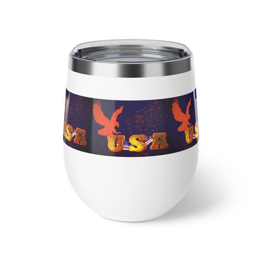 Red Eagle Copper Vacuum Insulated Cup, 12oz (8203862507839)