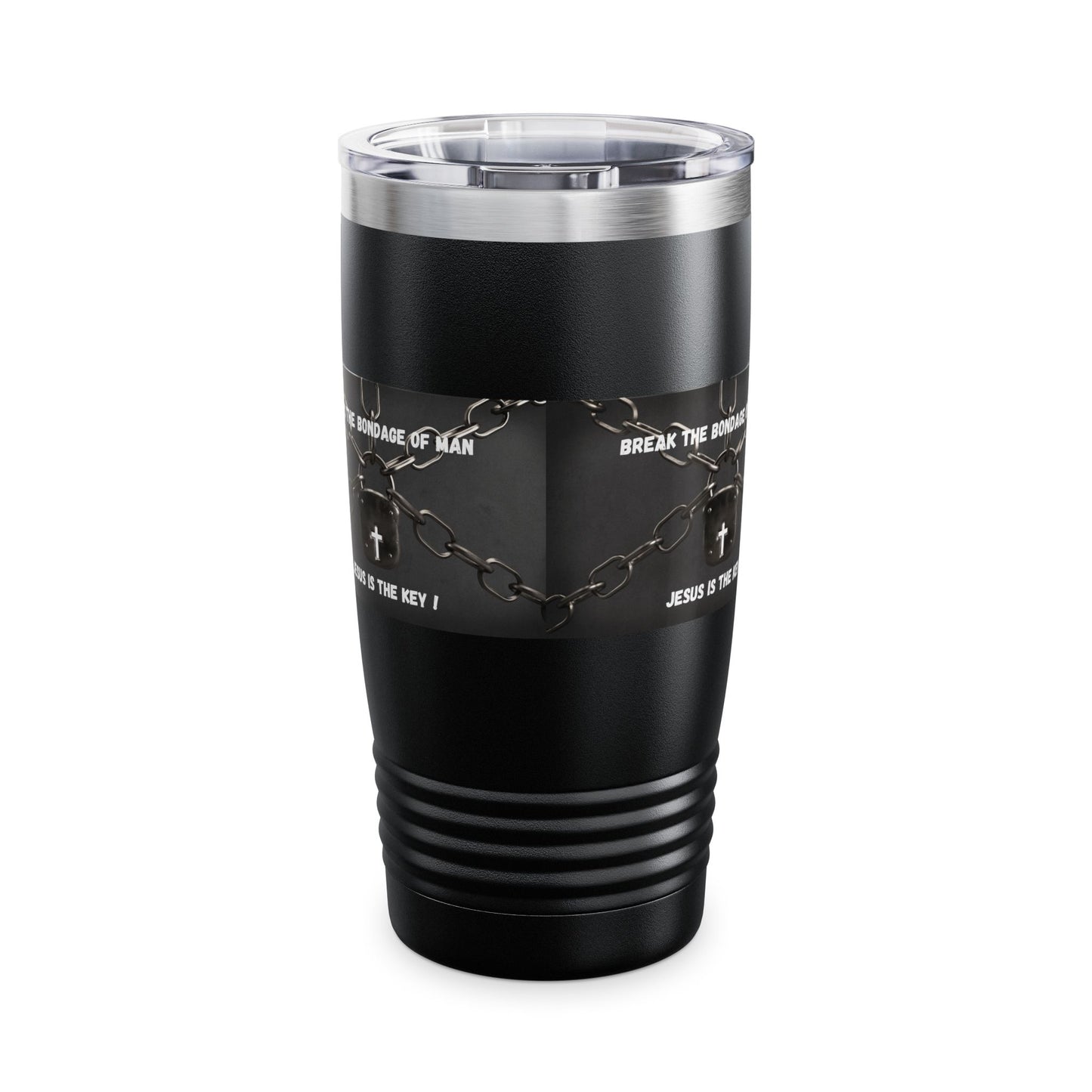 Bondage of man  Ringneck Tumbler, 20oz (9645657686335)