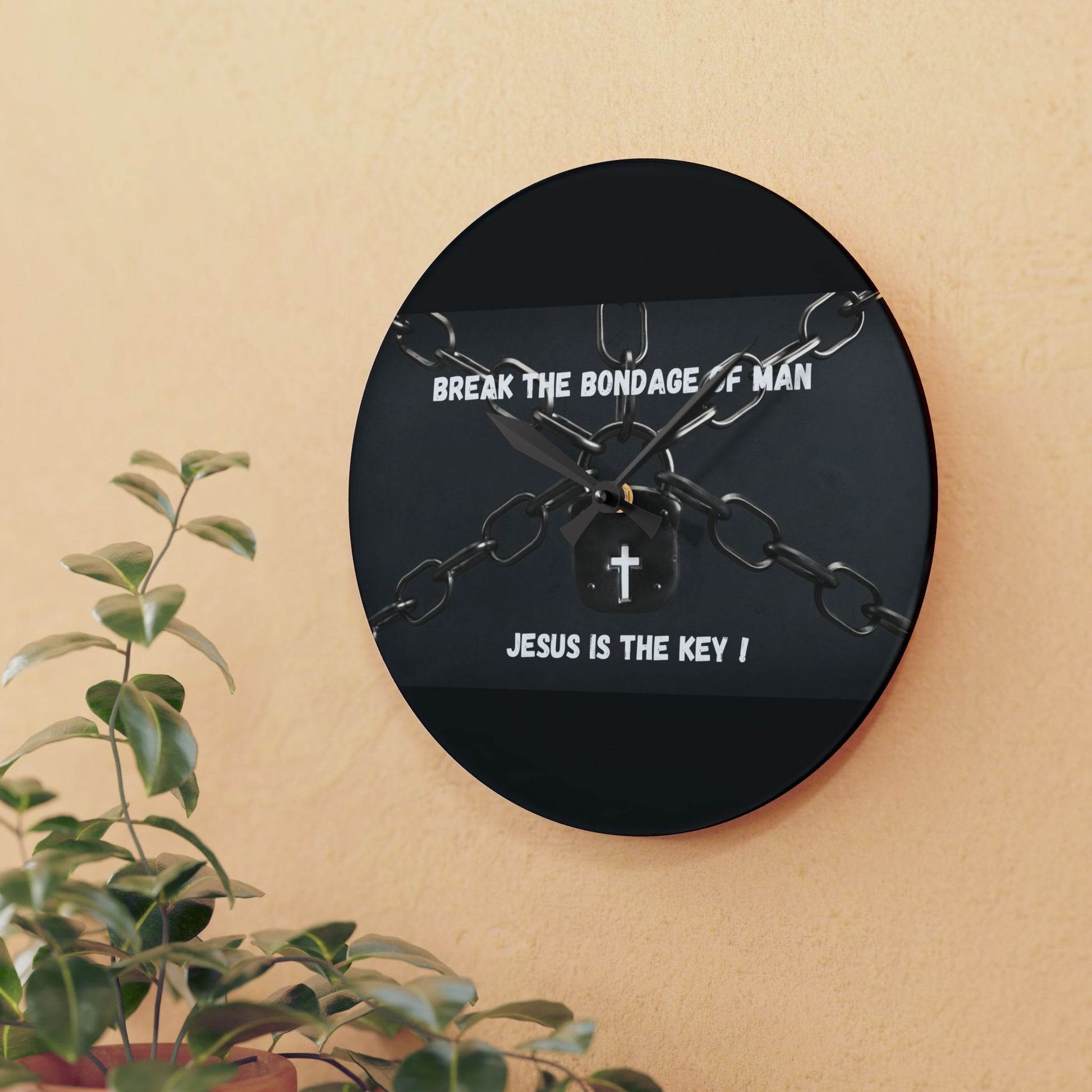 Acrylic Wall Clock (9645645857087)