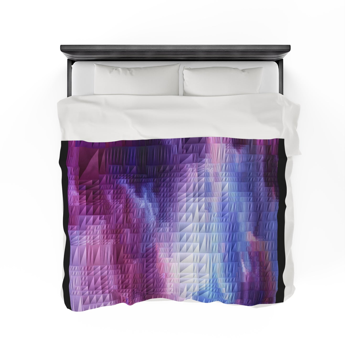 Spectrum              Velveteen Plush Blanket (8543832703295)