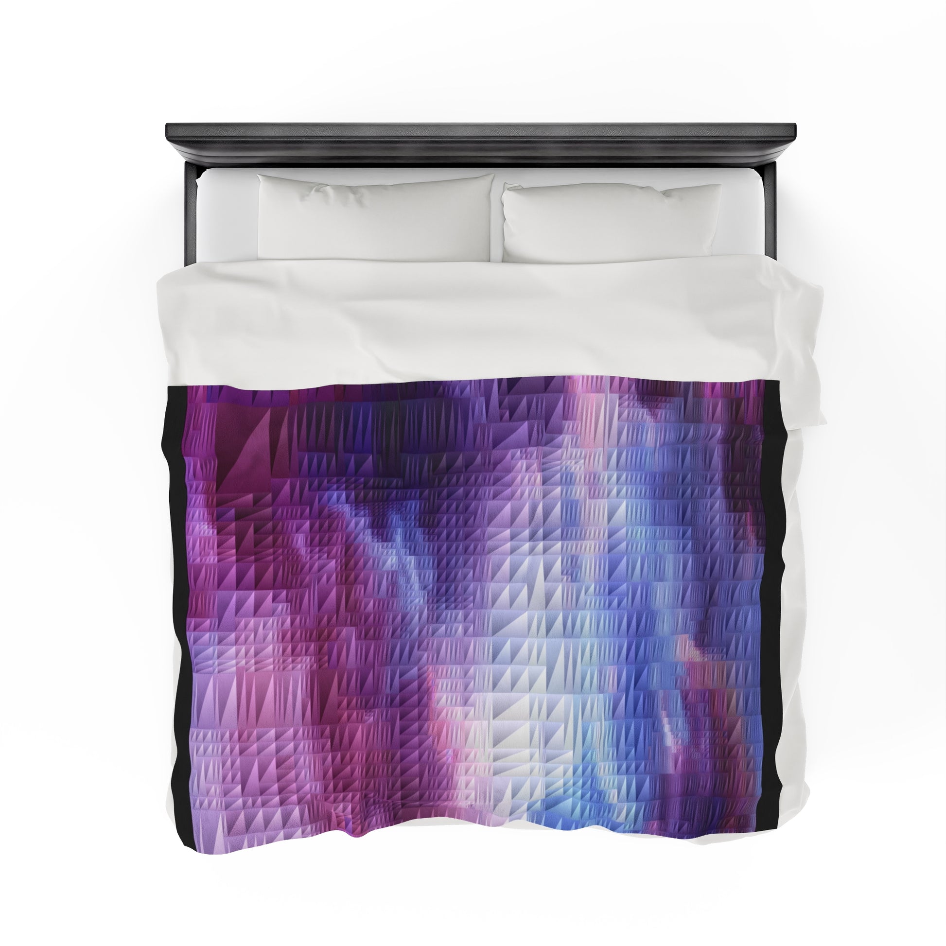 Spectrum              Velveteen Plush Blanket (8543832703295)