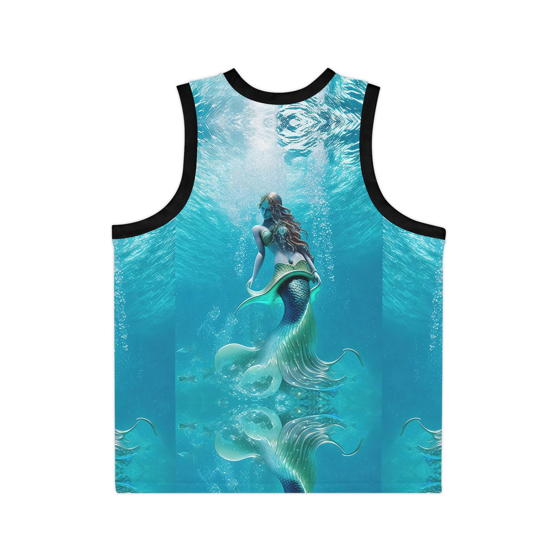 Mermaid   Unisex Basketball Jersey (AOP) (9222448546111)