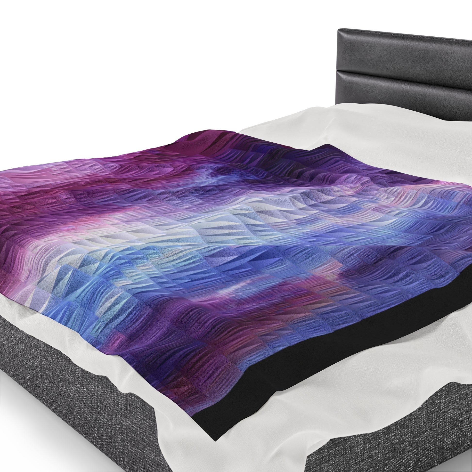 Spectrum              Velveteen Plush Blanket (8543832703295)