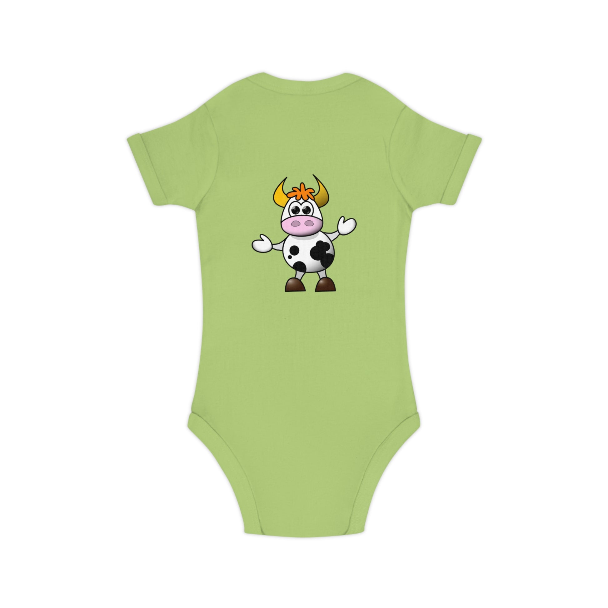 Combed Cotton Baby Bodysuit (9213357261119)
