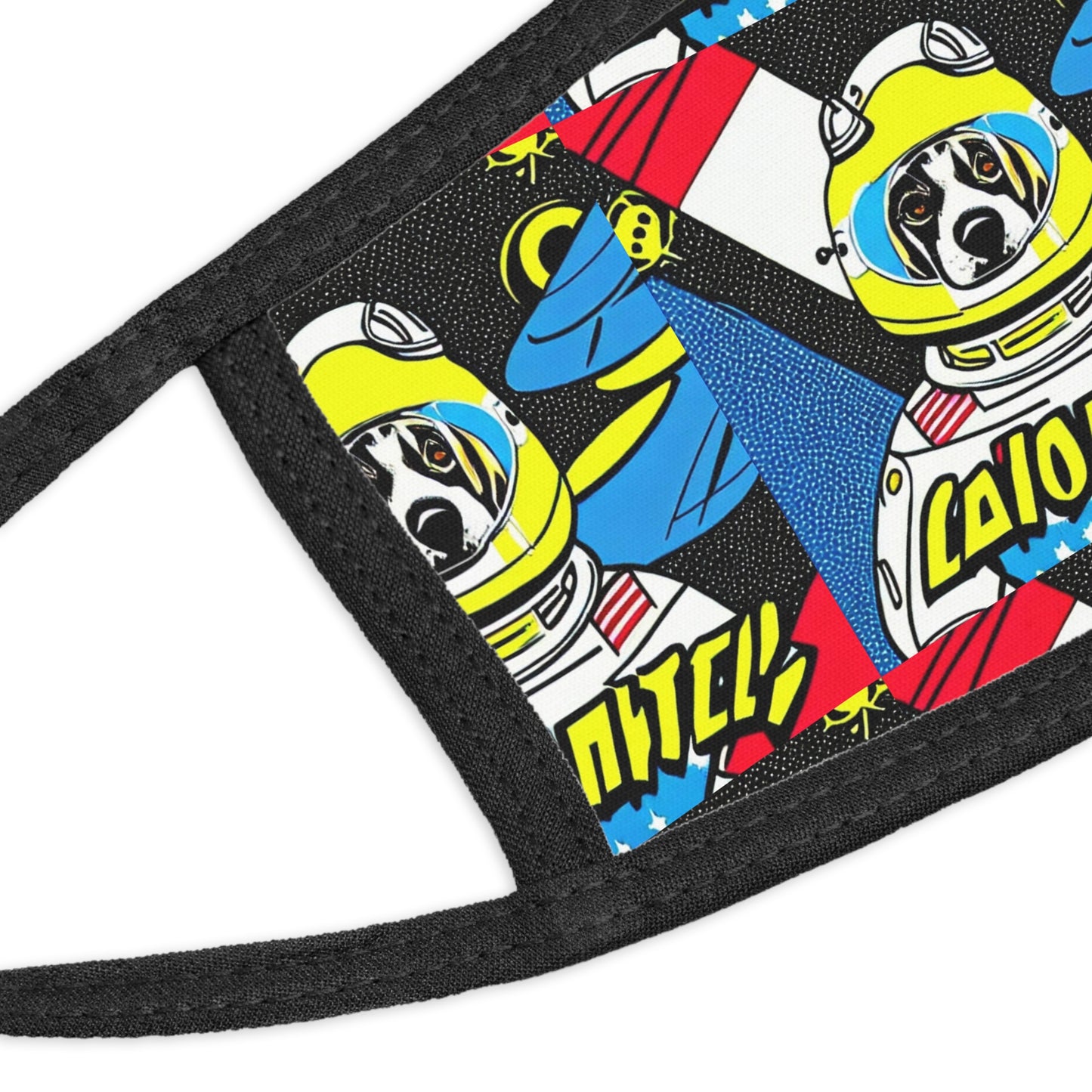 Kid's Face Mask space dog (8534799155519)
