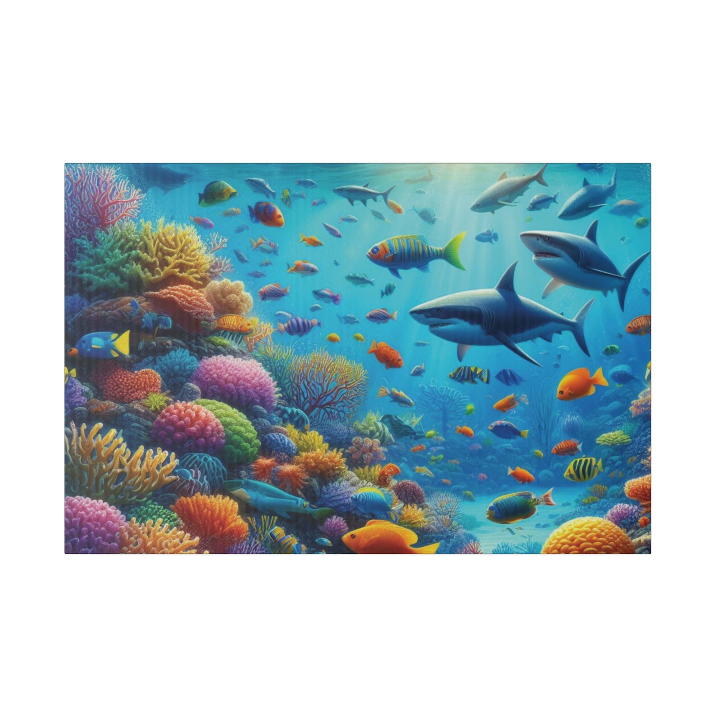 Canvas Wall Art Ocean View Matte (9726628167999)