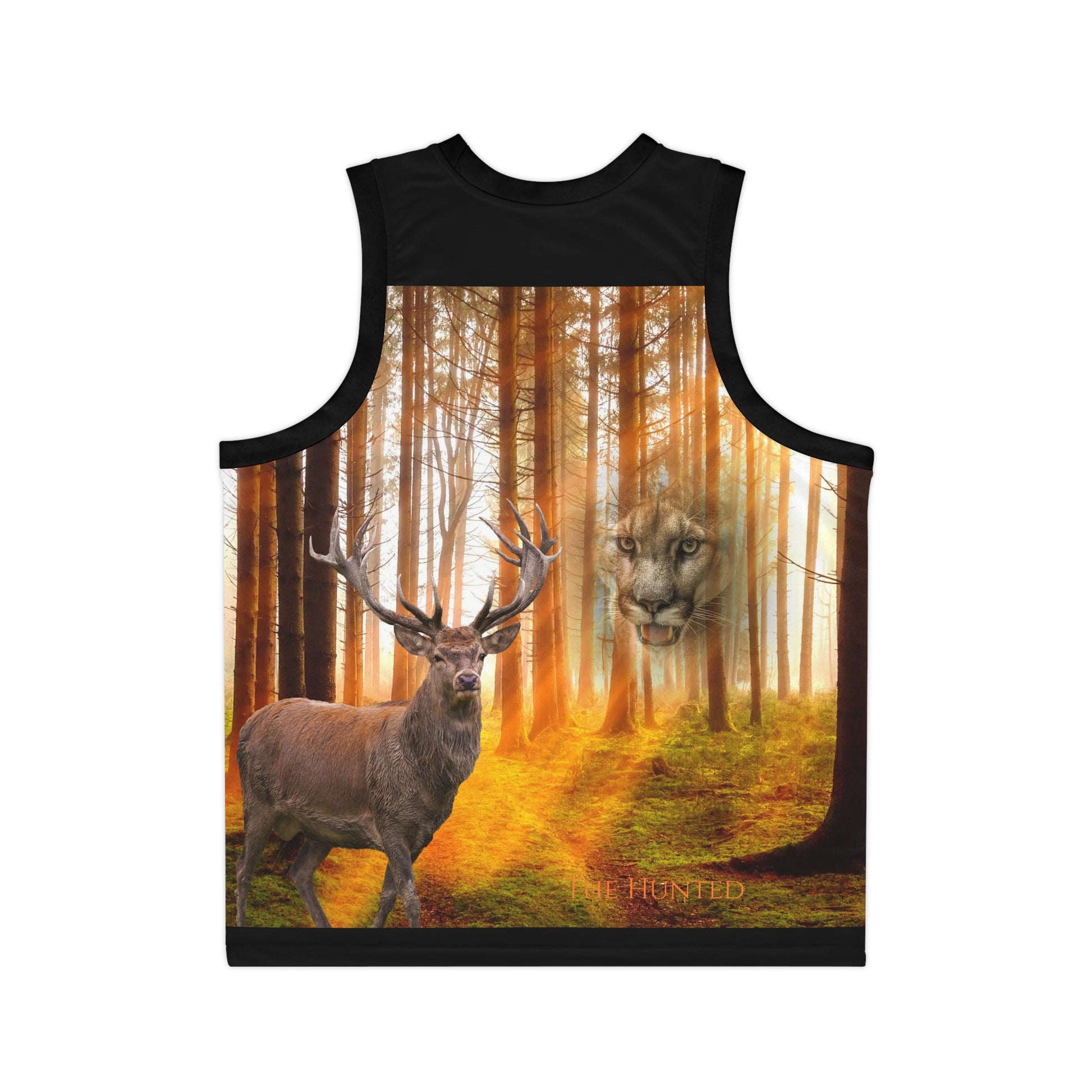 The Hunted - Elk - Unisex Basketball Jersey (AOP) (8194520842559)