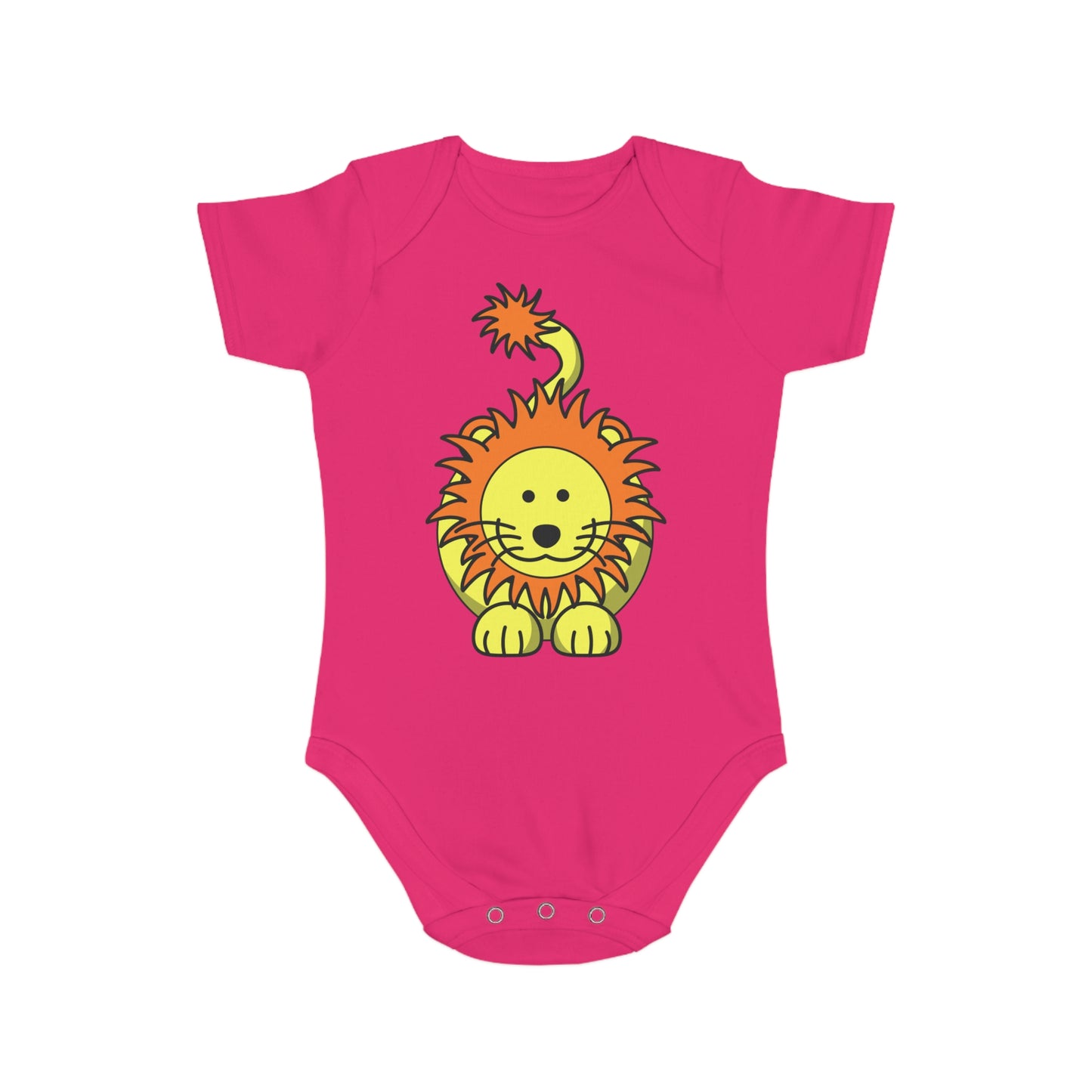 Short Sleeve Baby Bodysuit (9213357556031)
