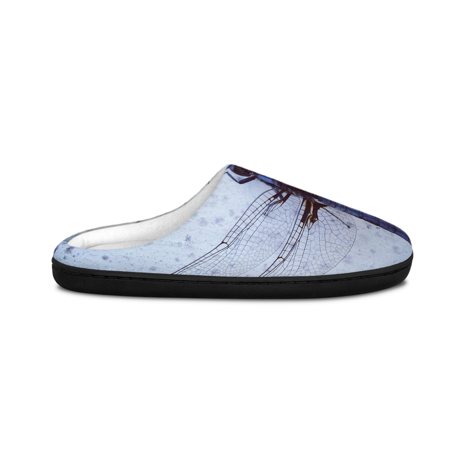 Blue Dragonfly                   Men's Indoor Slippers (8541986619711)