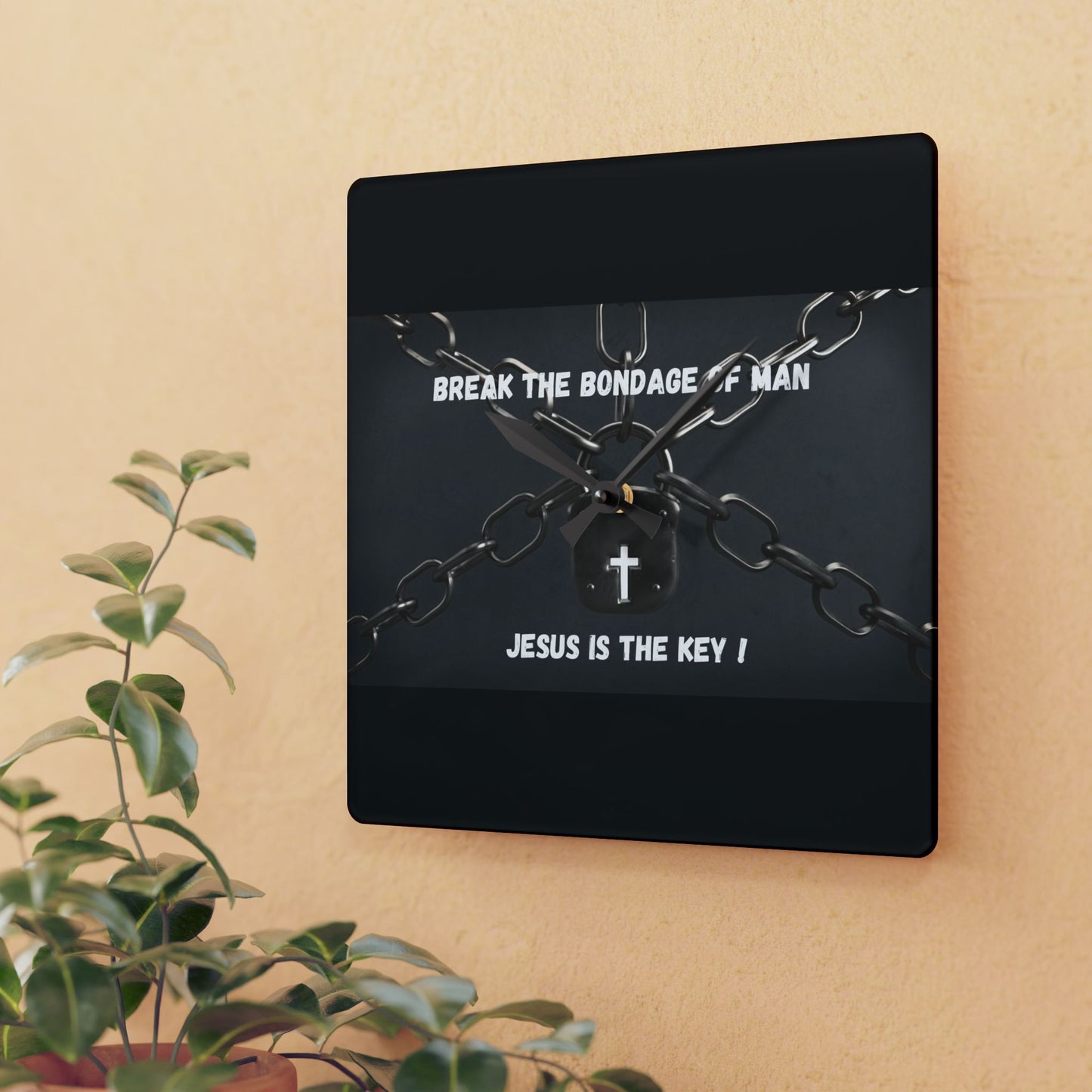 Acrylic Wall Clock (9645645857087)