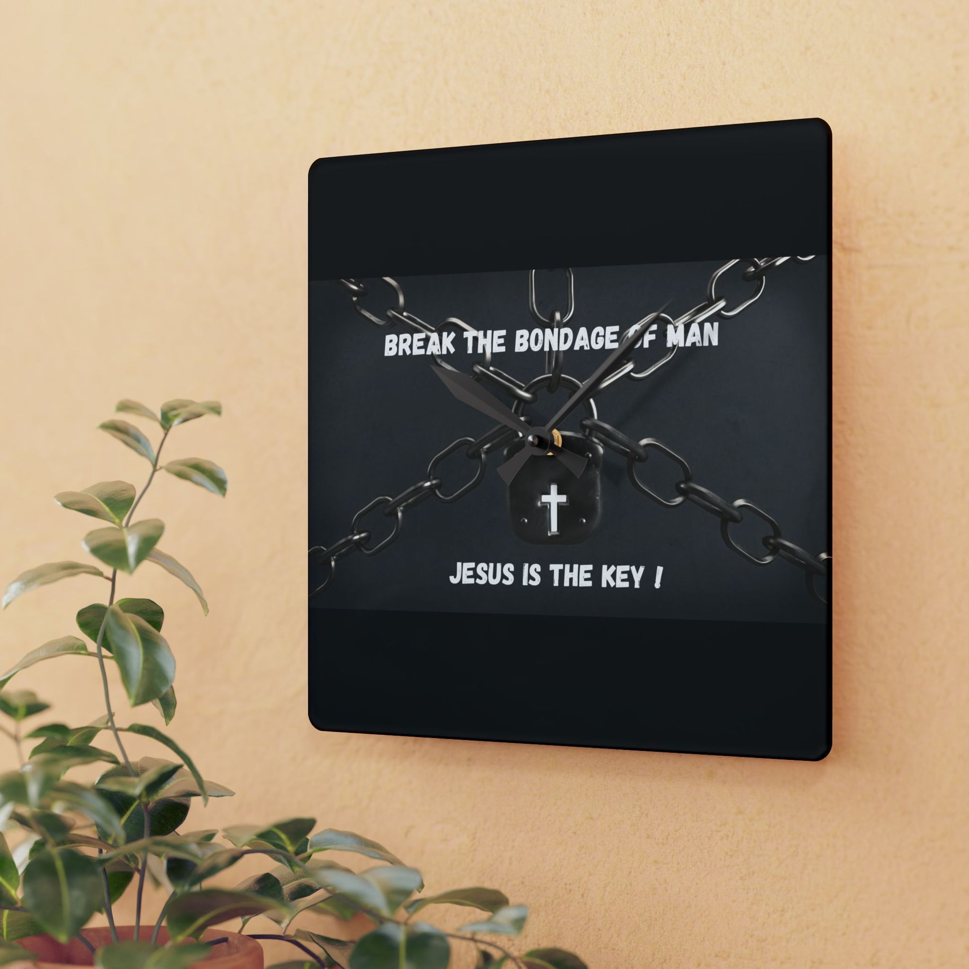 Acrylic Wall Clock (9645645857087)