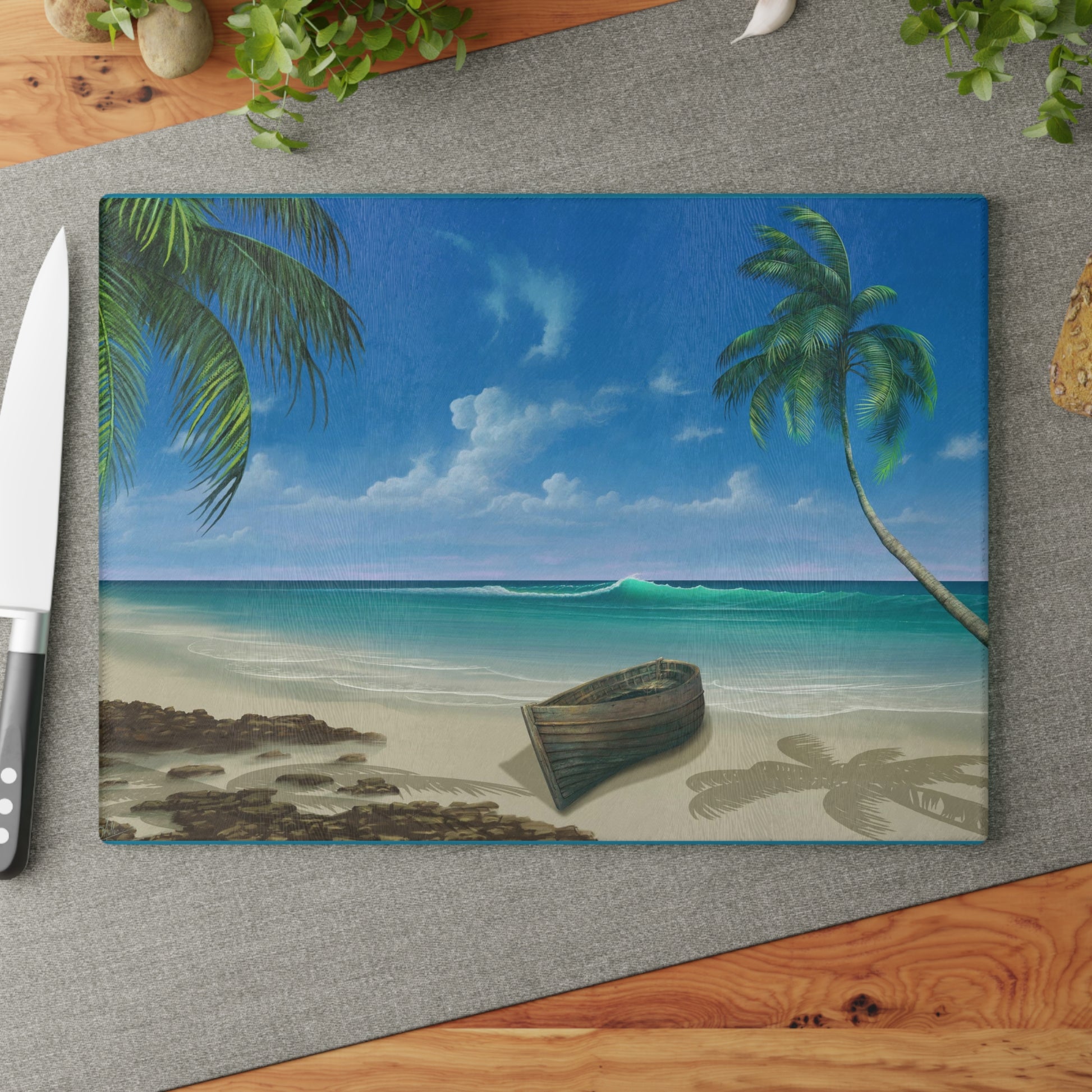 Glass Cutting Board (8927783846207)