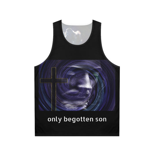 Only begotten son   Unisex Tank Top (AOP) (9222477414719)