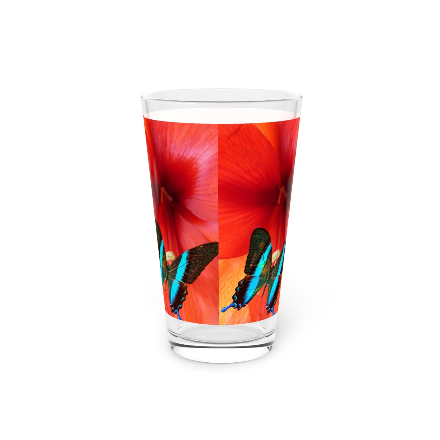 Butterfly             Pint Glass, 16oz (8543736758591)