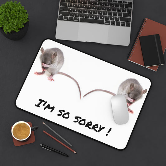 I'm so sorry !  Desk Mat (8193263829311)