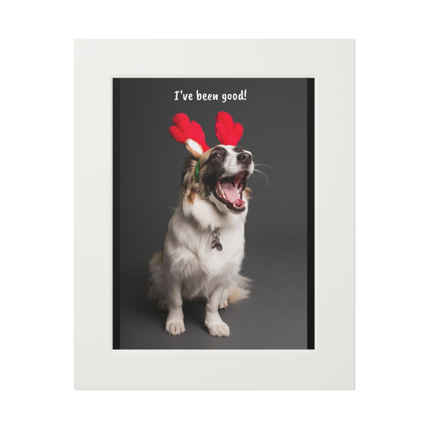 I've been good ! -Fine Art Prints (Passepartout Paper Frame) (8196398481727)