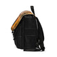 The Hunted  Elk and Couger --Unisex Casual Shoulder Backpack (8215732945215)