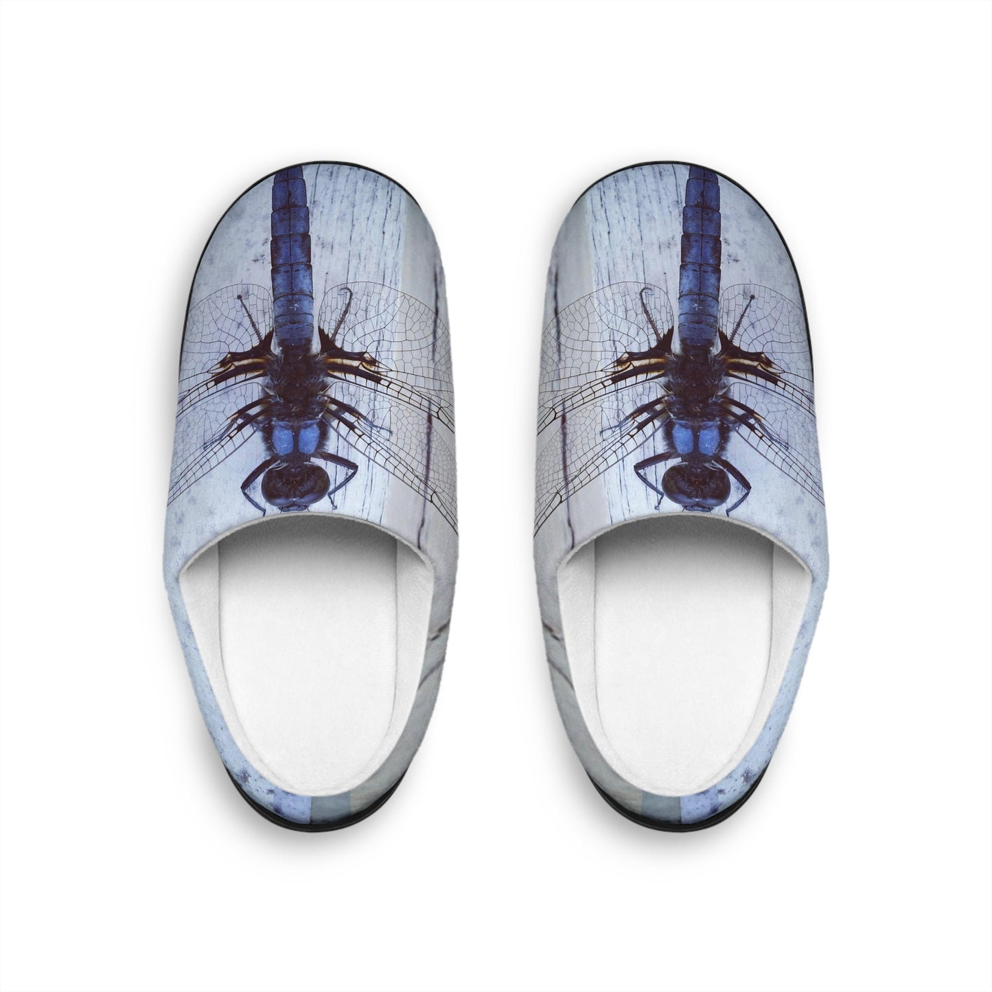 Blue Dragonfly                   Men's Indoor Slippers (8541986619711)