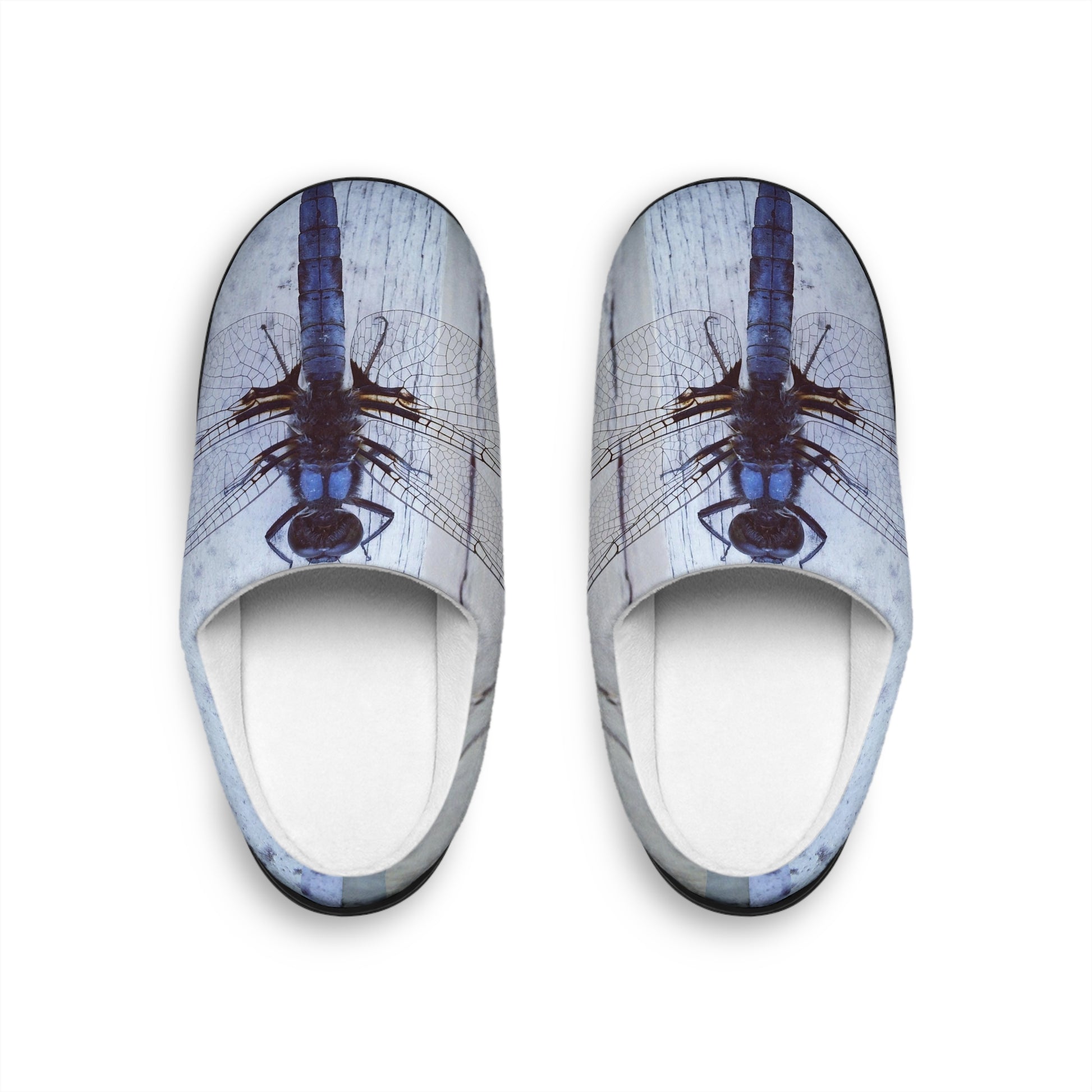 Blue Dragonfly                   Men's Indoor Slippers (8541986619711)