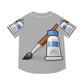 Paint brush    Men's Baseball Jersey (AOP) (8540490662207)
