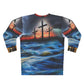 AOP Unisex Sweatshirt Jesus arms spread (8537713344831)