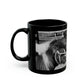 Be honest ! Dentures 11oz Black Mug (8218102300991)