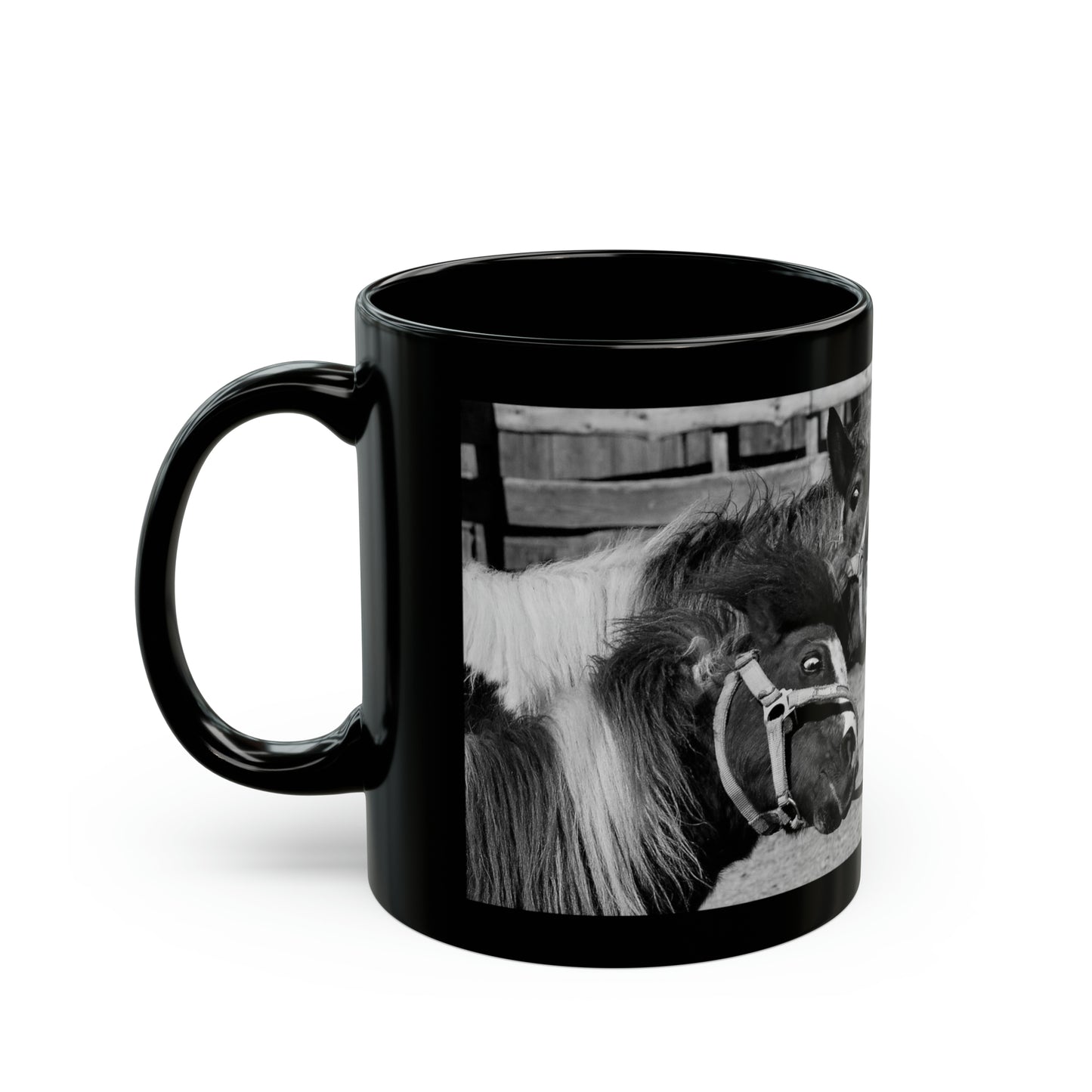 Be honest ! Dentures 11oz Black Mug (8218102300991)
