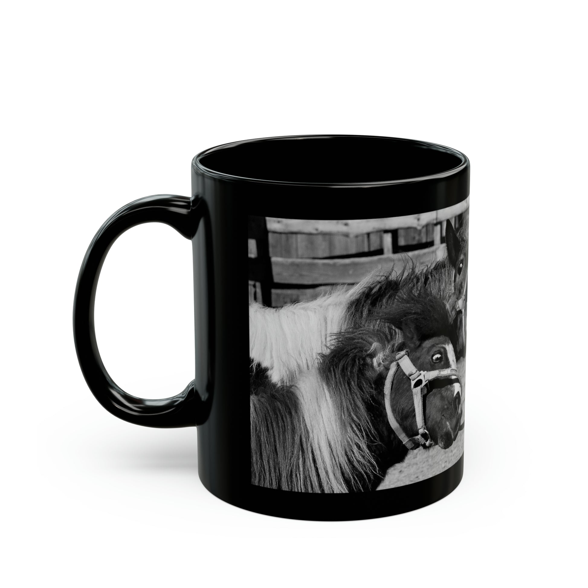 Be honest ! Dentures 11oz Black Mug (8218102300991)