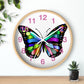 Butterfly    Wall clock (8541954769215)