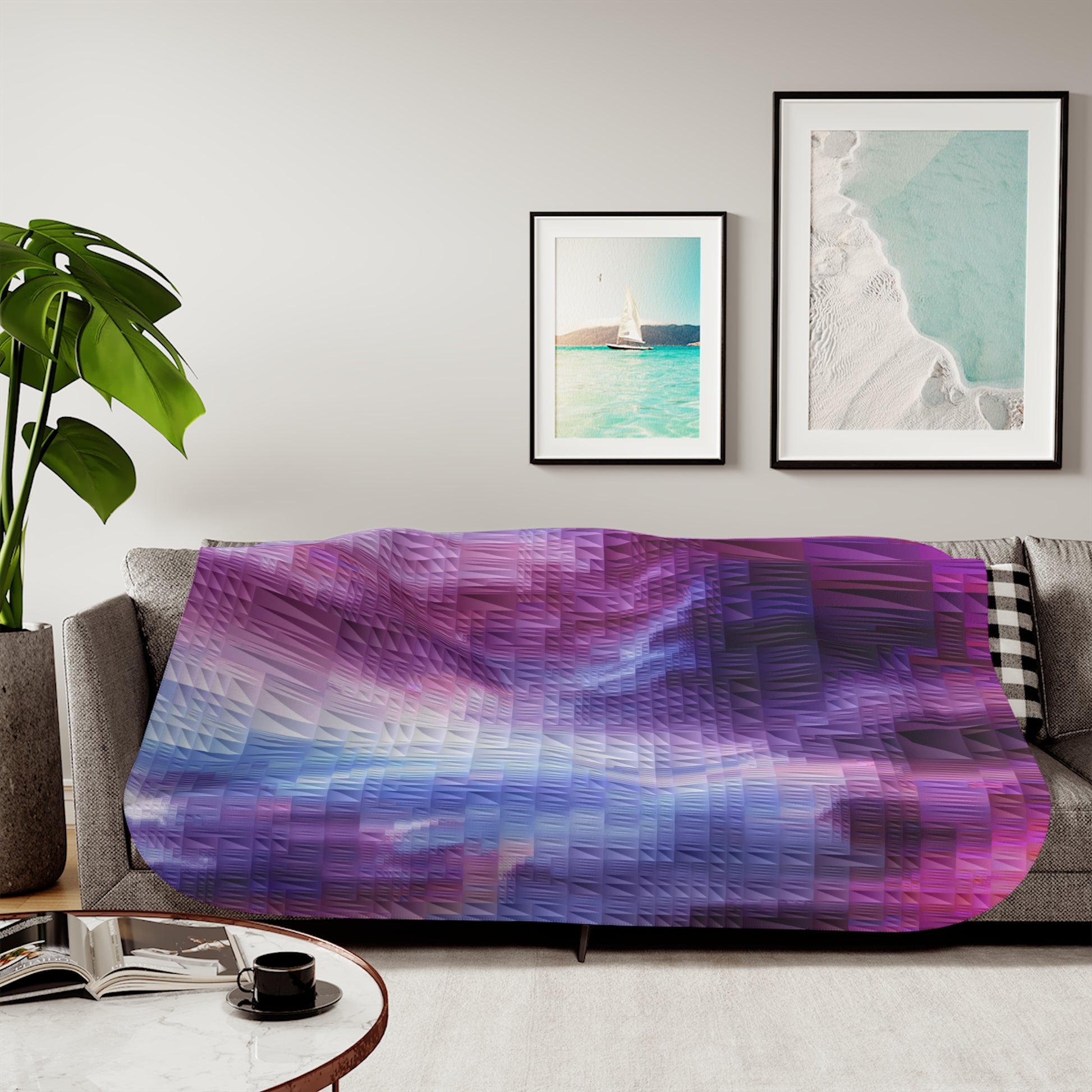 Sherpa Blanket, Two Colors (8542011785535)