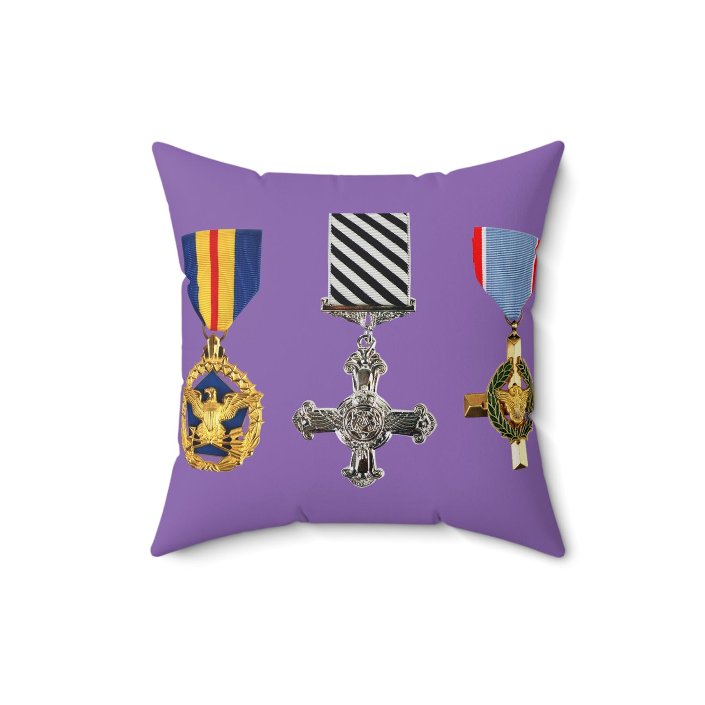 Metals           Spun Polyester Square Pillow (8504123654463)