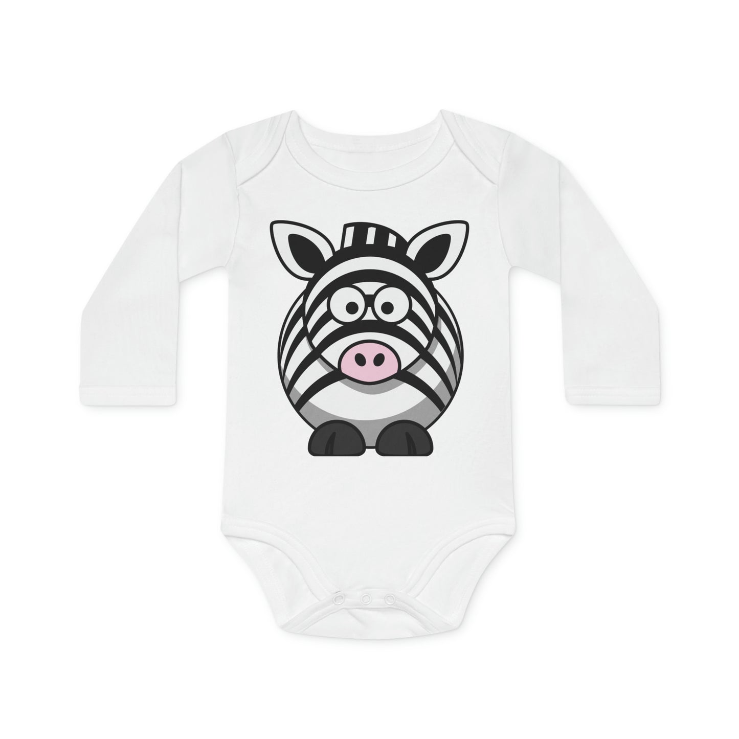 Baby Long-Sleeve Organic Bodysuit (9213357130047)