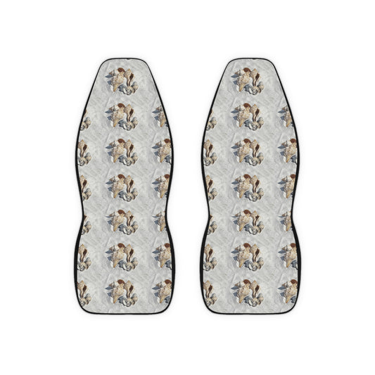Sea shell  --Polyester Car Seat Covers (9213227467071)