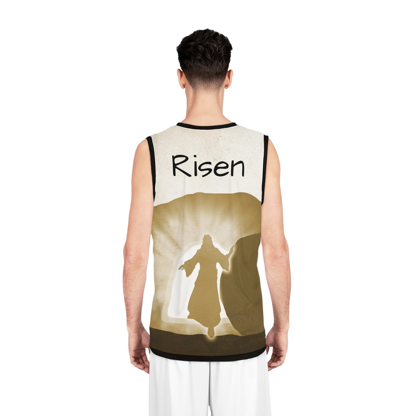 Basketball Jersey Jesus on cross (8537712197951)