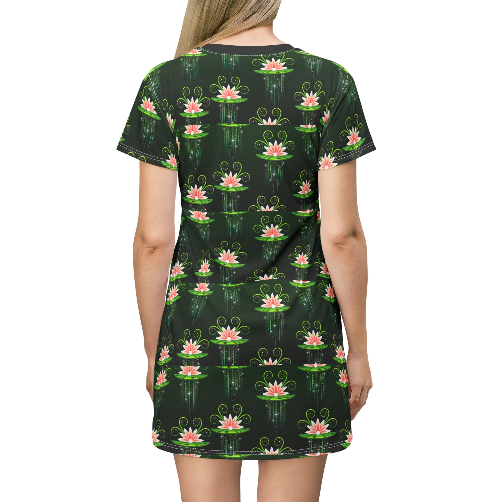 All Over Print T-Shirt Dress (9210184073535)