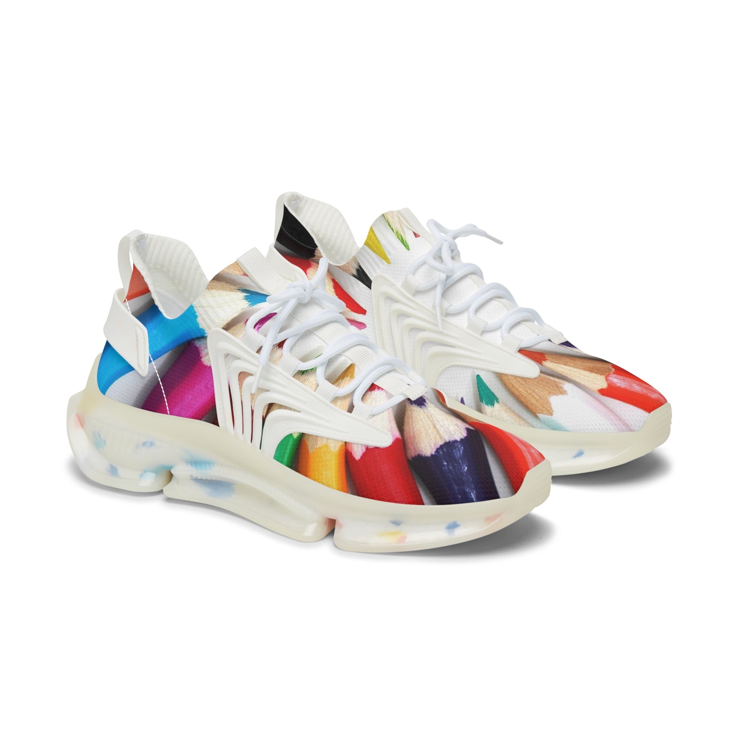 Pencils Women's Mesh Sneakers (8587741790527)