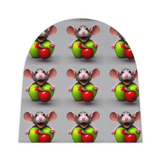 Happy mouse -Baby Beanie (8196392321343)