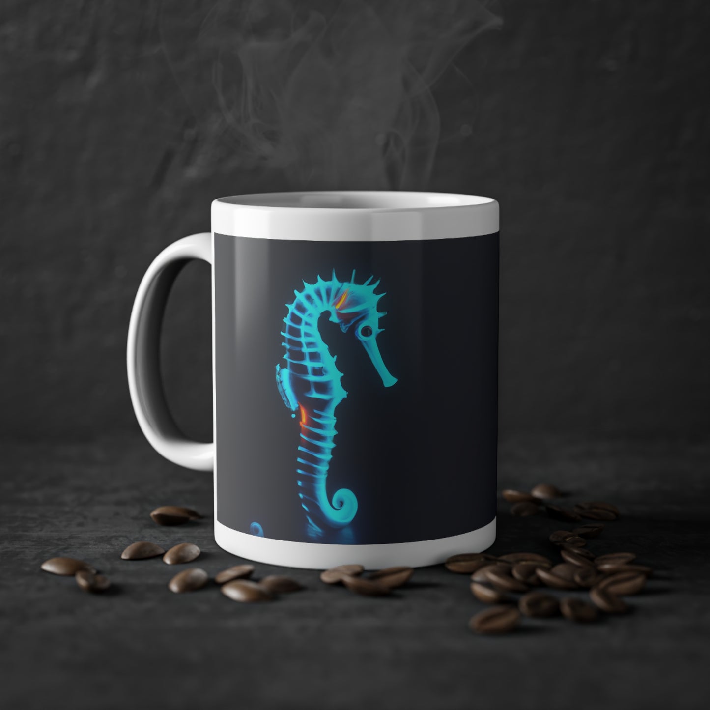 Sea Horse      Standard Mug, 11oz (8543824478527)