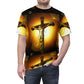 Gold Cross    Unisex AOP Cut & Sew Tee (8537717014847)