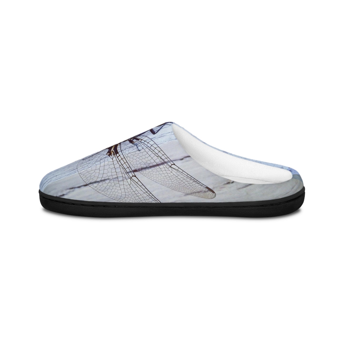 Blue Dragonfly                   Men's Indoor Slippers (8541986619711)