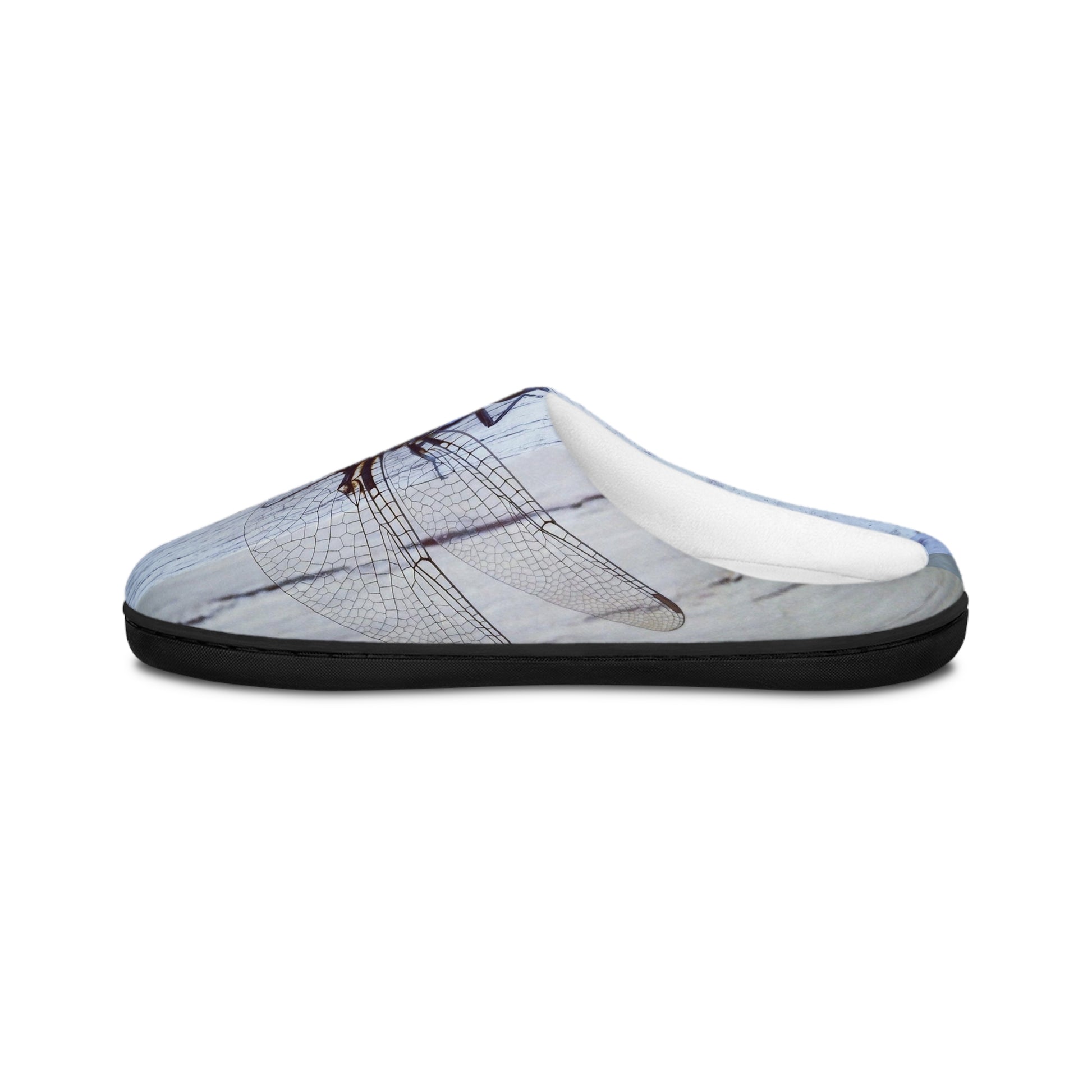 Blue Dragonfly                   Men's Indoor Slippers (8541986619711)