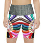 Pencils     Women's Workout Shorts (AOP) (9184547504447)