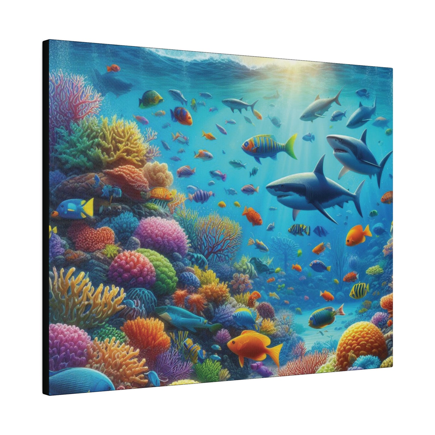Canvas Wall Art Ocean View Matte (9726628167999)