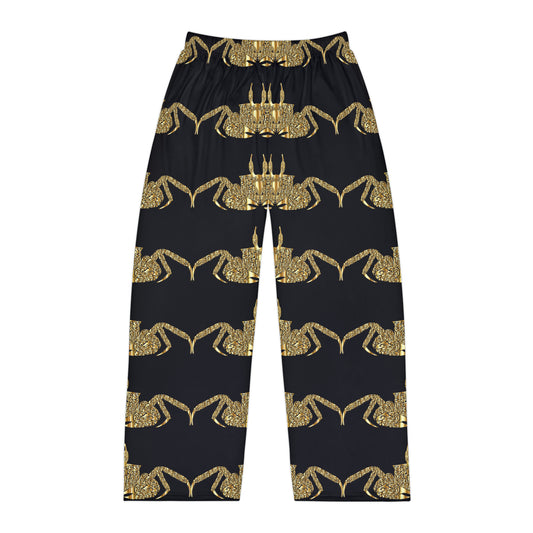 Golden crab  - Men's Pajama Pants (8196369744191)