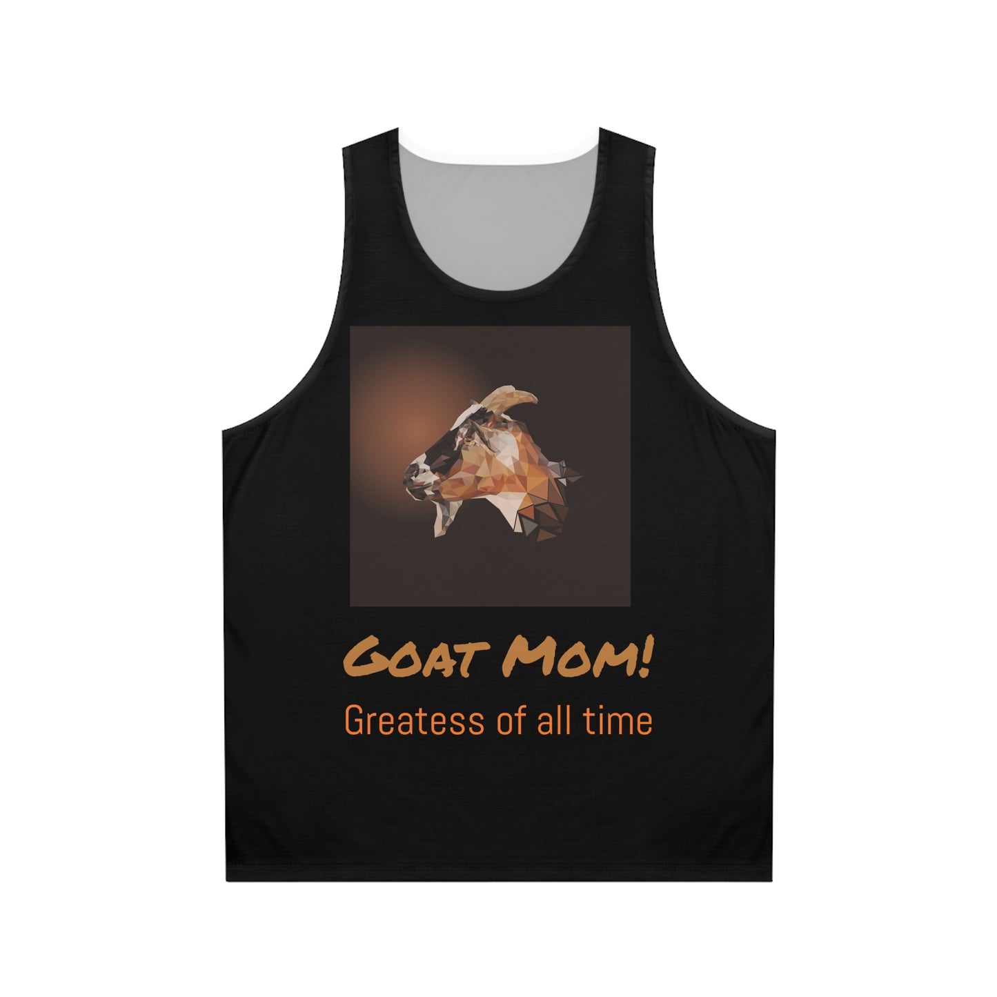 GOAT Mom ! -Unisex Tank Top (AOP) (8196381507903)