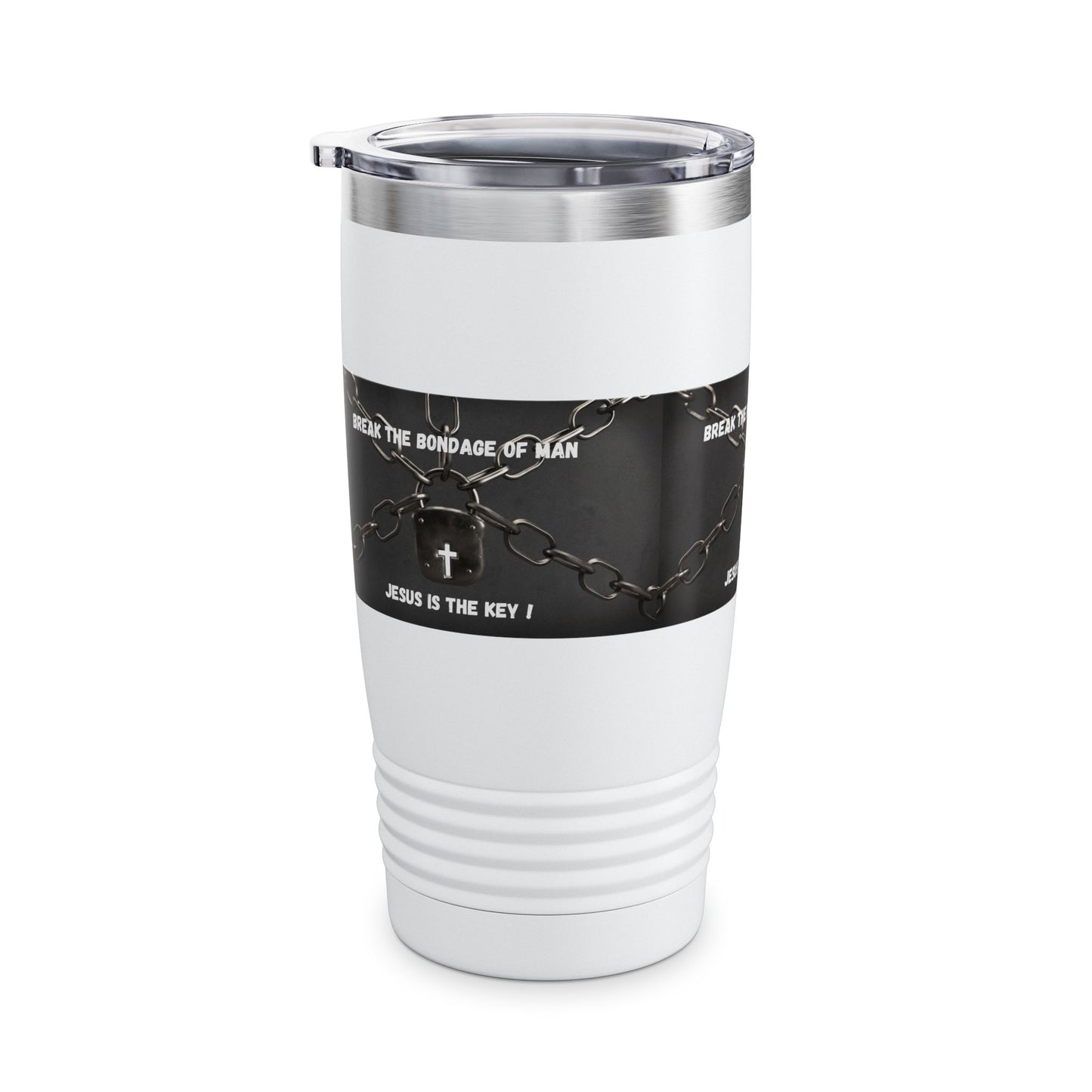 Bondage of man  Ringneck Tumbler, 20oz (9645657686335)