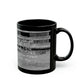 Be honest ! Dentures 11oz Black Mug (8218102300991)